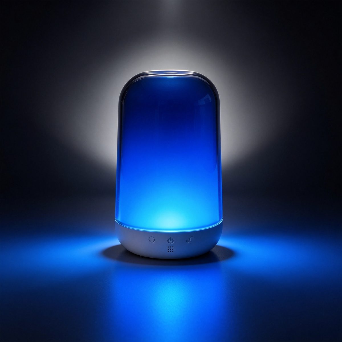 RGBW Music Sync LED Desk Lamp, Bedroom Smart Night Light with USB Rechargeable